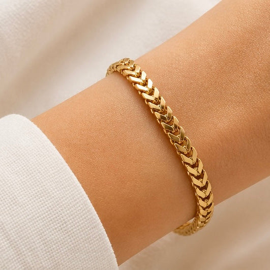 Chunky Chain Bracelet – Gold